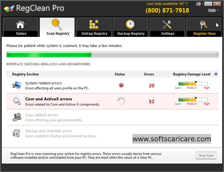 Regclean Pro cleaning